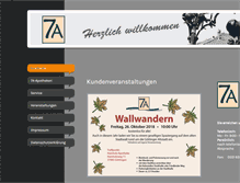 Tablet Screenshot of 7a-goettingen.de